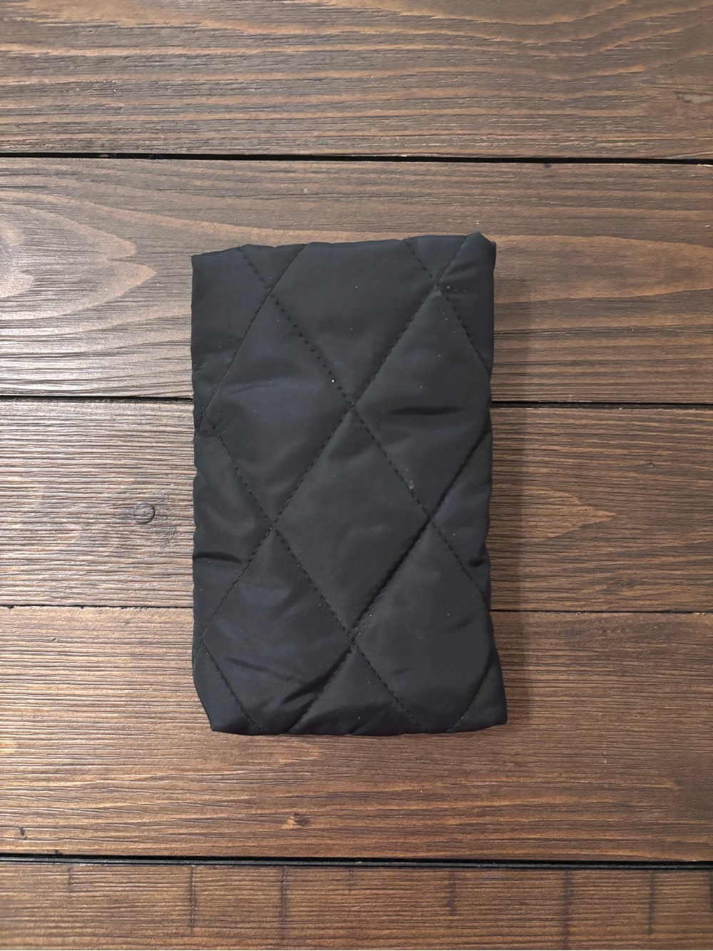 Vera Bradley Quilted Black Sunglasses Case